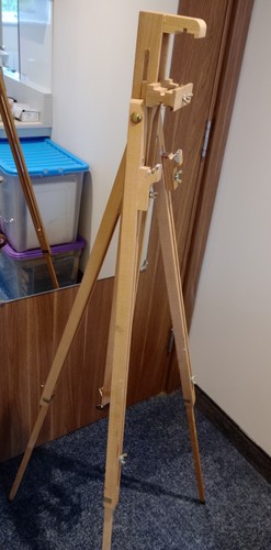 Artists wooden easel - artists,