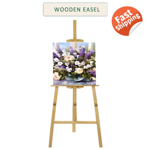 Artist easel large wooden - artist,