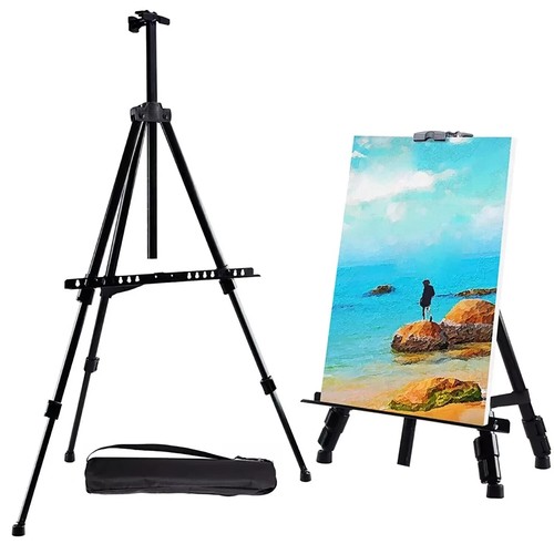Artist painting easel - artist,
