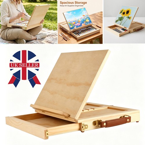 Wooden table easel - table,