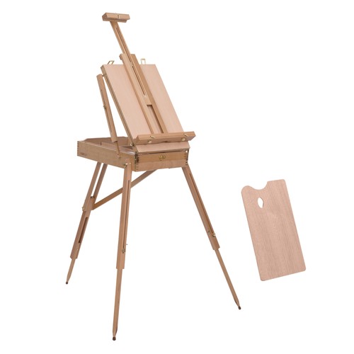 Homcom tripod art easel - tripod, wooden