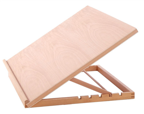 Wooden artist workstation - artist, a2